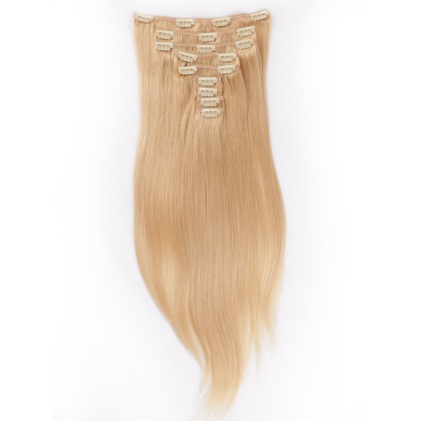 Top Quality Human Remy Hair Factory Price Clip In Hair Extensions    LM085